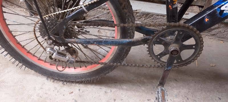 condition  use  disc  brake  hain gear  shock back tyer new 1