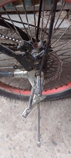 condition  use  disc  brake  hain gear  shock back tyer new 7
