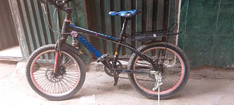 condition  use  disc  brake  hain gear  shock back tyer new 9
