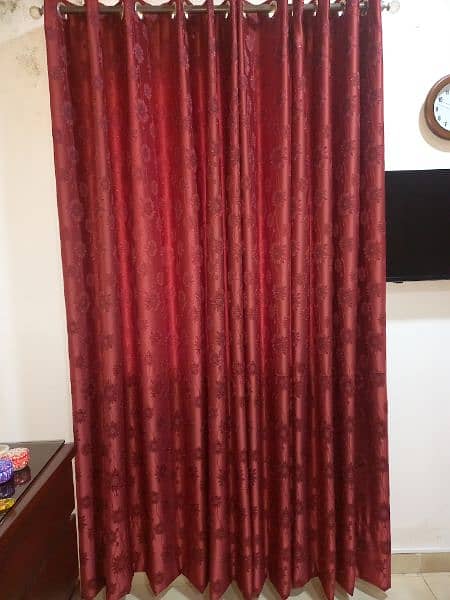 Room Curtains - 3 pairs 1