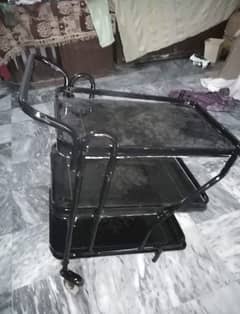 tea trolly  used without wheels