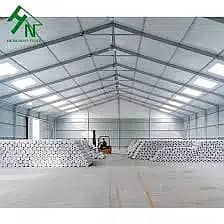 Prefeb shed / parking shed / wherehouse shed/ factory shed/ Farm shed 8