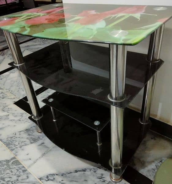 Glass table for sale. 1
