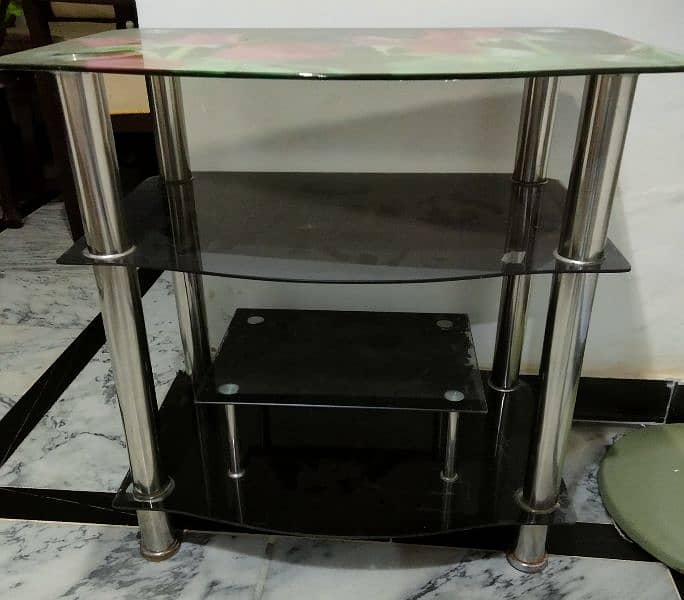 Glass table for sale. 2
