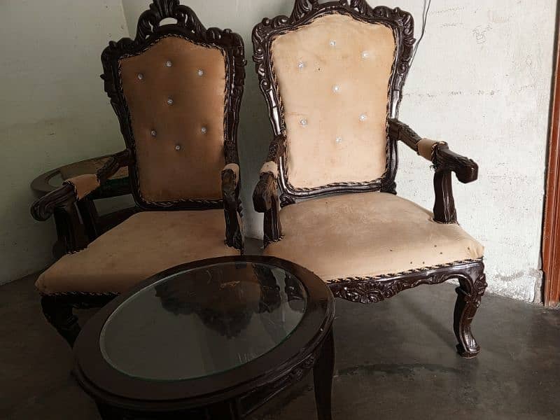 bedroom coffee sett chairs with table 4