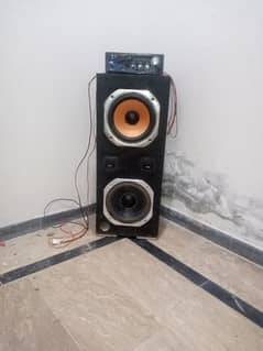 heavy sound system for sale  only one month used