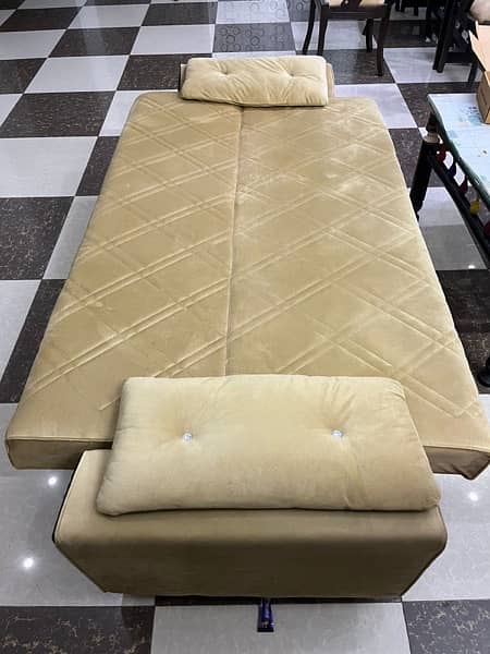 Sofa bed, bed set and chairs urgent sale 1