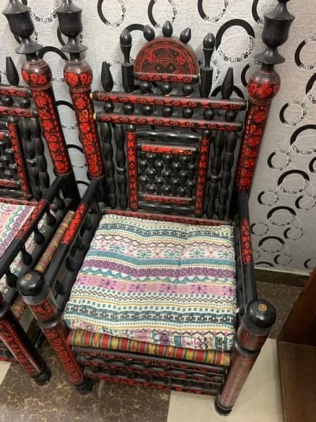 Sofa bed, bed set and chairs urgent sale 5