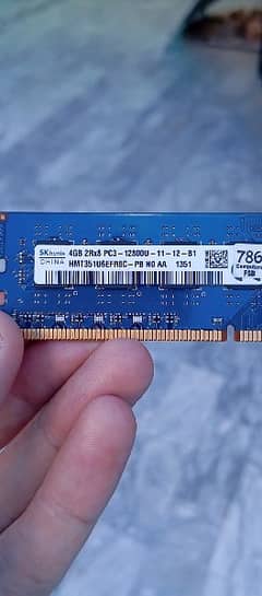 4GB SK Hynix DDR3 RAM 1600 Mhz Bus Speed for Core i3 i5 & i7 System PC