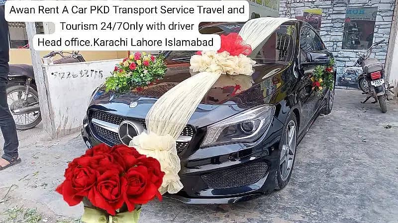 Karachi rent a car / car Rental Service/To All Over Pakistan 24/7 6