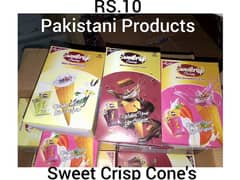 Sweet Crisp Cone's Available