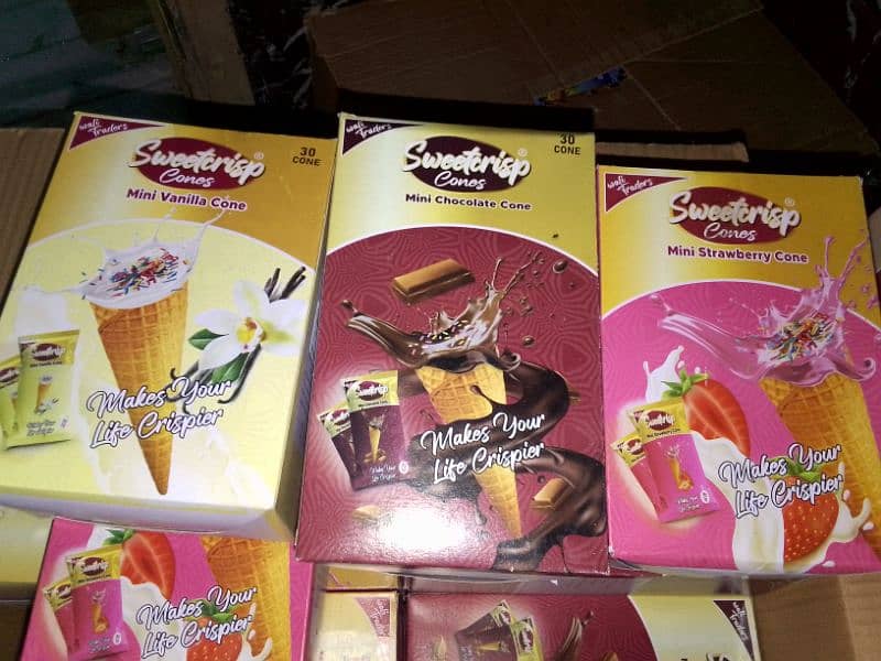 Sweet Crisp Cone's Available 3
