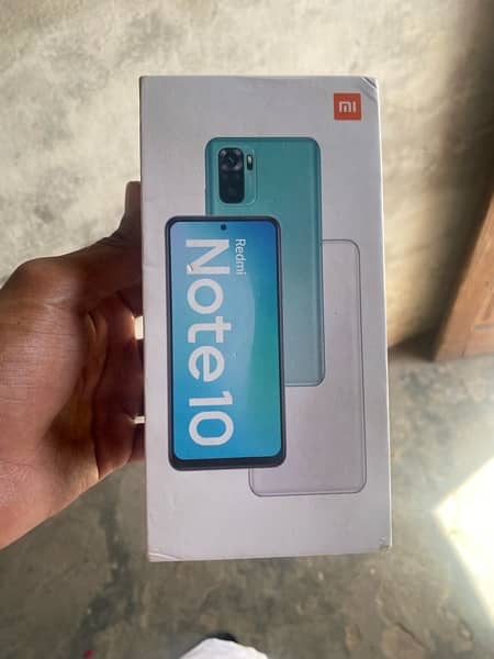 Redmi Note 10 /128GB Box With Original Charger 9