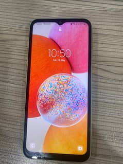 Samsung galaxy A14 used but brand new condition