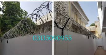 Chainlink fence/ Razor Wire Barbed Wire Security Fence Weld mesh rft 0