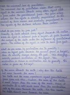 Handwriting Assignment Work 0