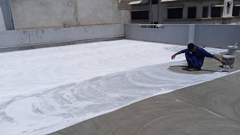 Roof Leakage Waterproofing Services Roof Heat-Proofing Bathroom Leak 6