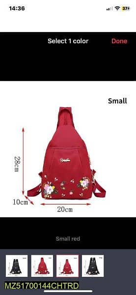 Girls Mini Fashion Bag 1