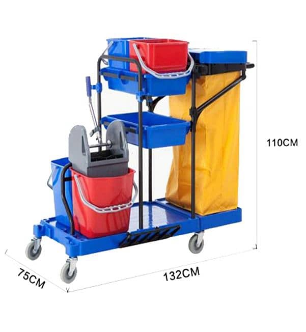 Cleaning or Service Trolly , Mop Buckets ,Double Mop Buckets, Spin Mop 0