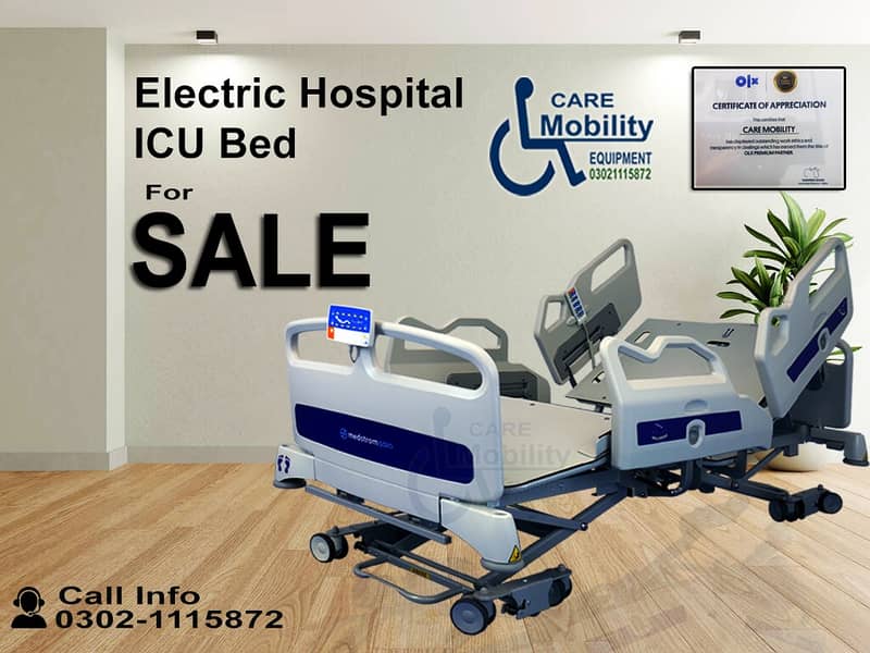 Electric Bed Medical Bed Surgical Bed Patient Bed ICU Bed Hospital Bed 7