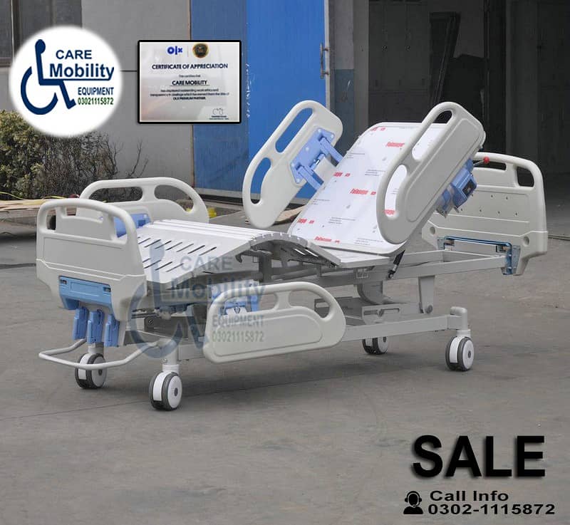 Electric Bed Medical Bed Surgical Bed Patient Bed ICU Bed Hospital Bed 2