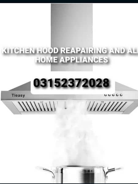 Kitchen Hood Hob Stoves geyser fridge ac repairing 0