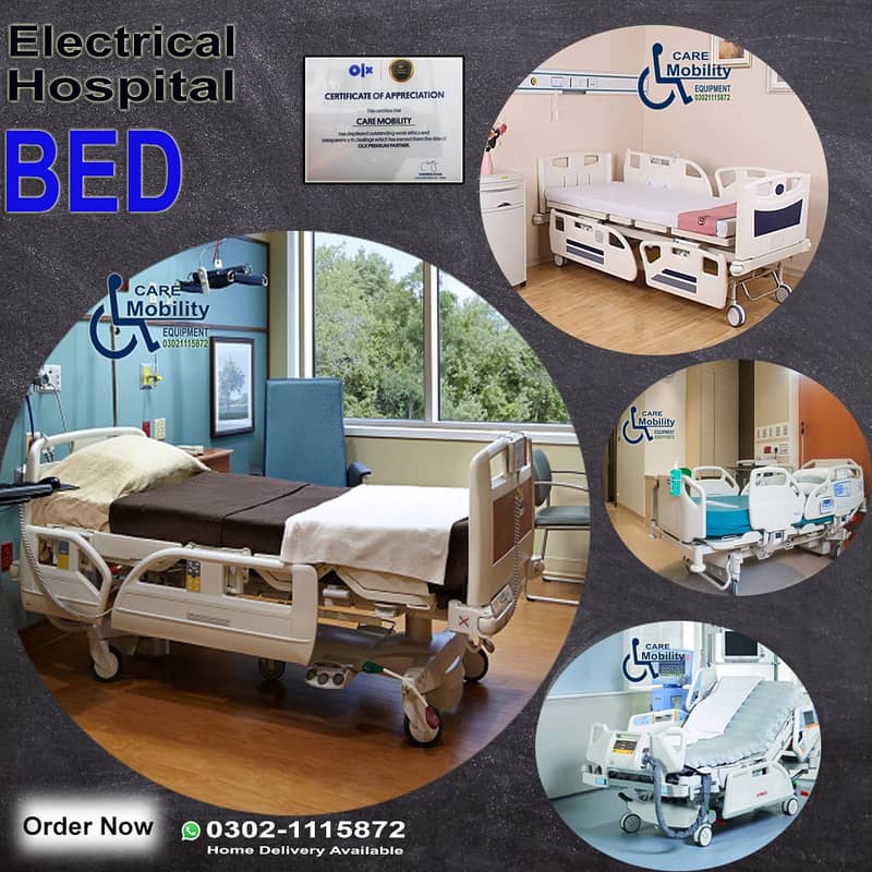 Electric Bed Medical Bed Surgical Bed Patient Bed ICU Bed Hospital Bed 11