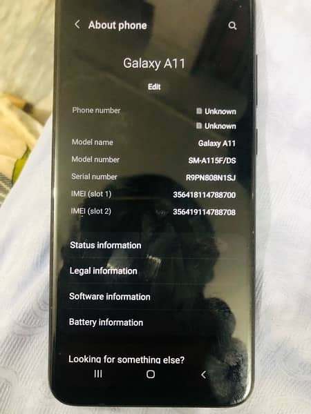 Samsung galaxy a11 3