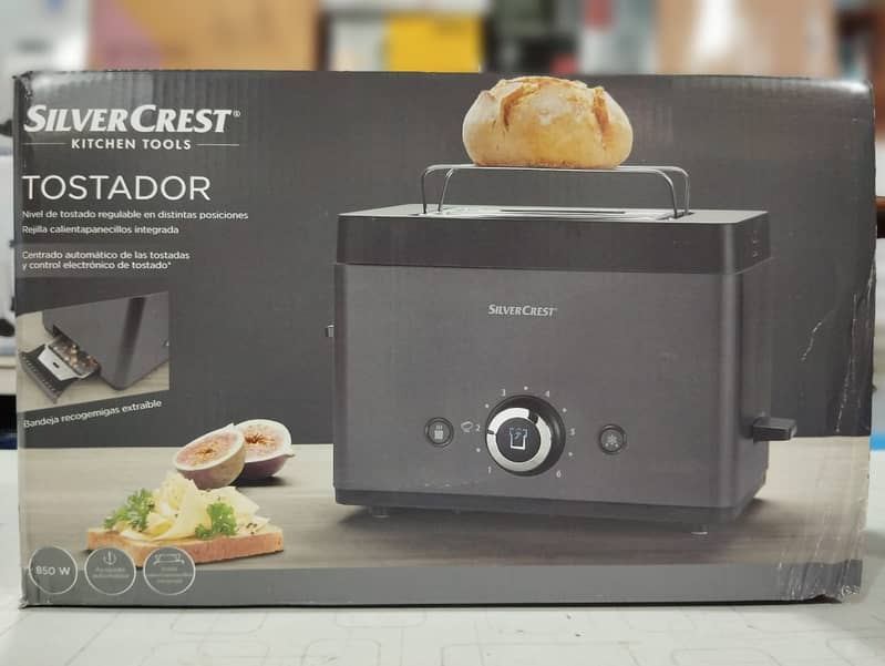 SILVER CREST TOASTER HIGH QUALITY 850W MADE FOR GERMANY 13