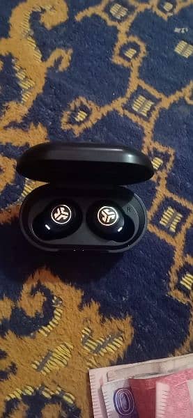 JLab earbuds touch system American made 4