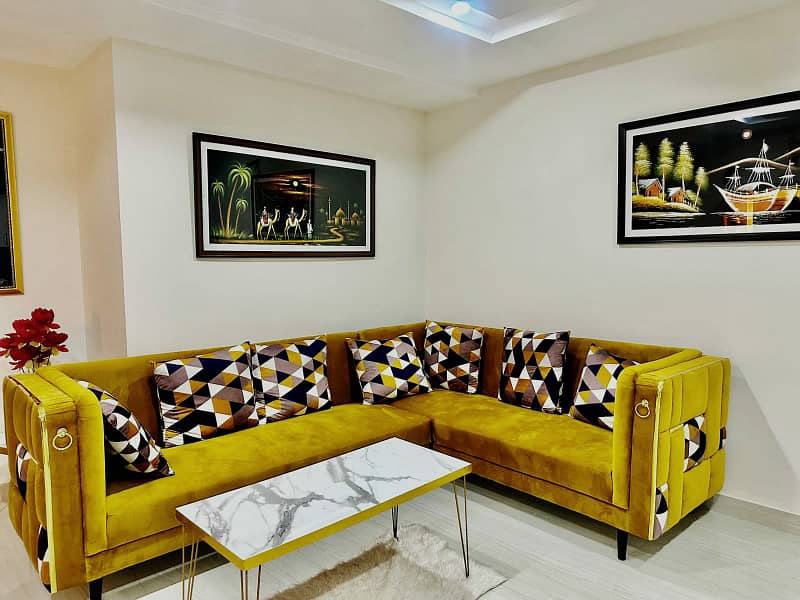 Short time 1 bed furnished Apartments available 1