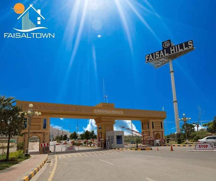 8 Marla main bule ward commercial plot available for sale in Faisal Hills of block Exactive taxila Punjab Pakistan 28