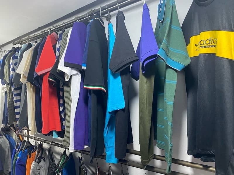 In running front location Garment shop for sale with stock 1