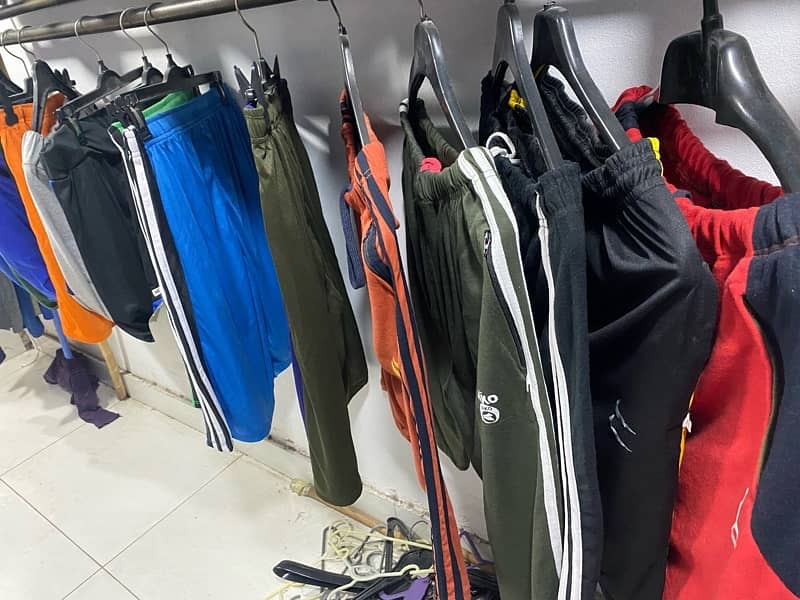 In running front location Garment shop for sale with stock 3