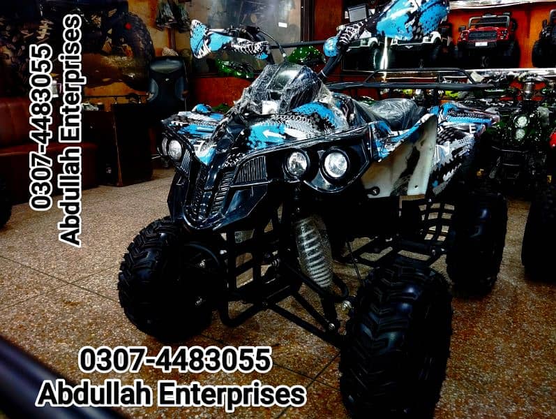 Adult size ATV quad bike with reverse gear and New tyres for sell 3