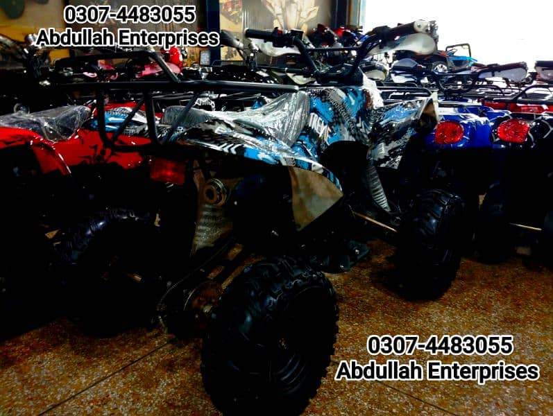 Adult size ATV quad bike with reverse gear and New tyres for sell 4