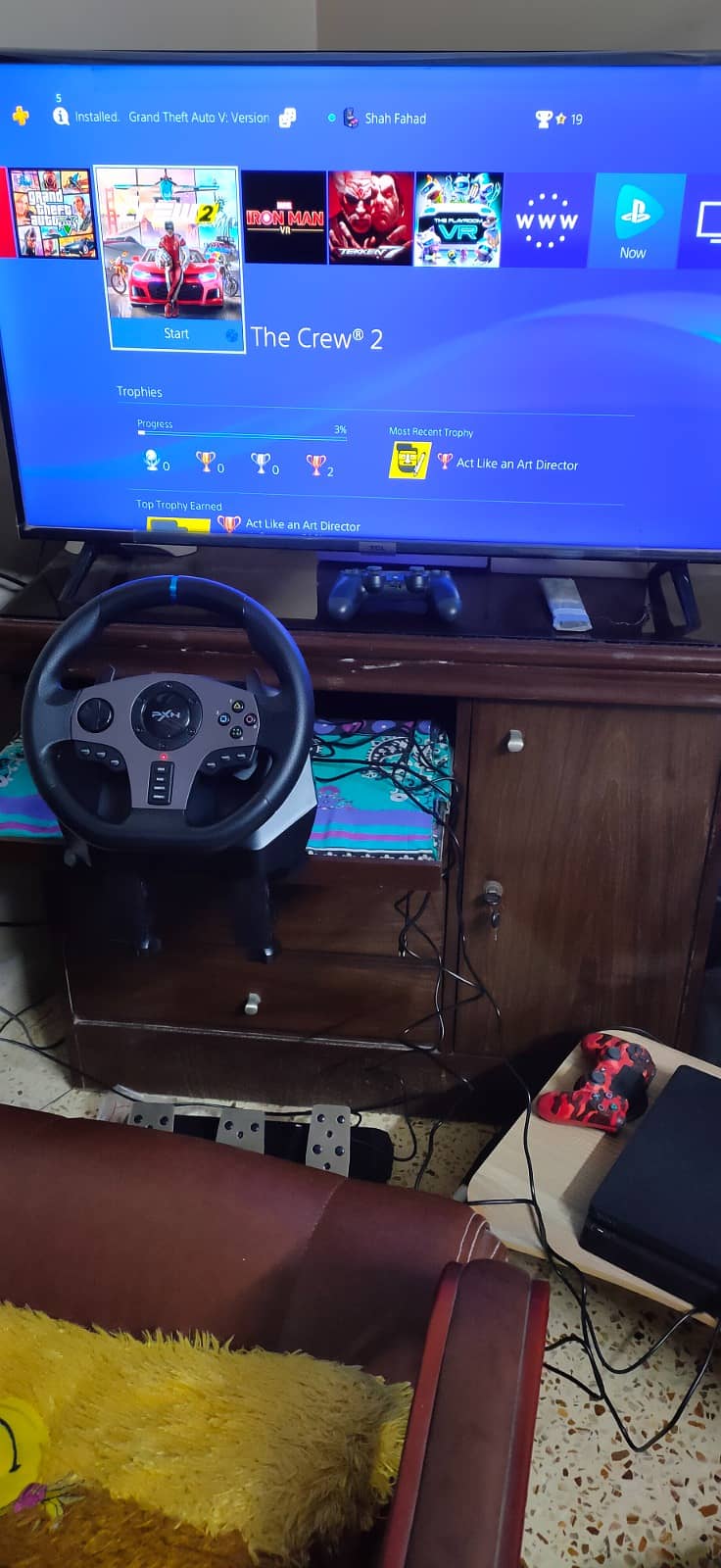 PS4 / PS4 VR / PS4 Games / Steering Wheel 11
