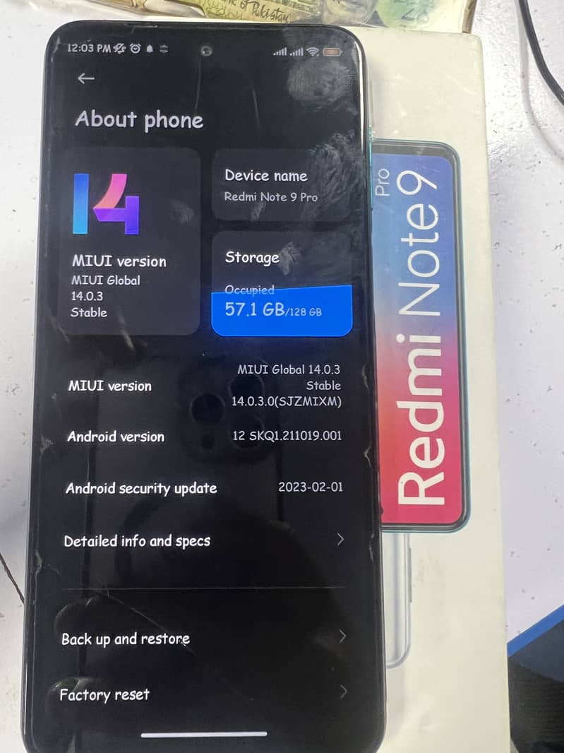 Xiaomi Redmi Note 9 Pro(6+128GB) For Urgent sale 7