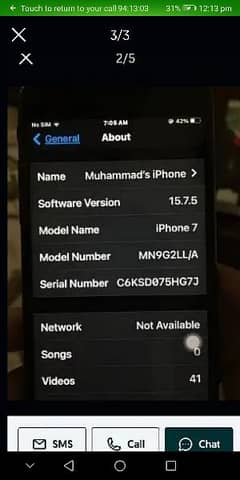 iPhone 7pTA Approvd contact Whatsapp03oo73o2971. 0