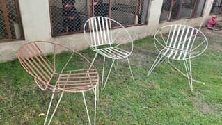 Strong Iron Chairs