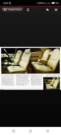 Datsun 260C Seats Set