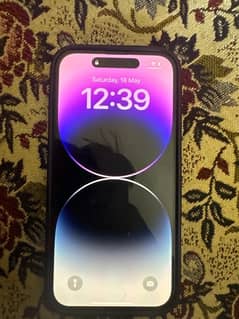 iphone 14pro non pta with box 4months sim time 10/10 condition