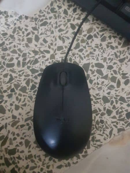 HP KEYBOARD AND DELL MOUSE 1