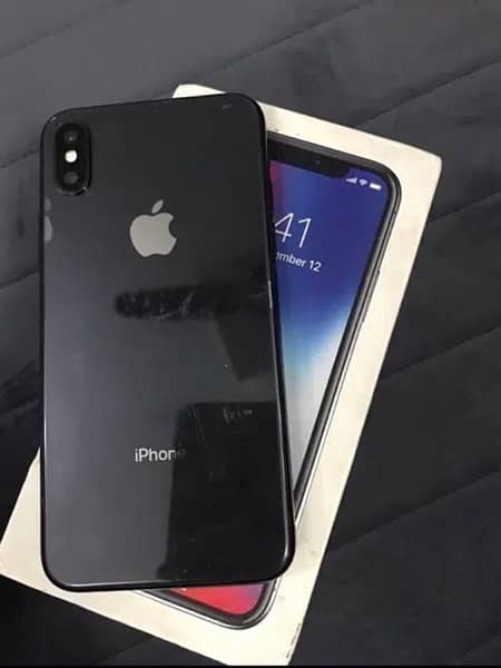 iphone x 256gb with box pta approved 3
