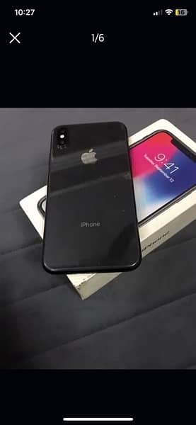 iphone x 256gb with box pta approved 4