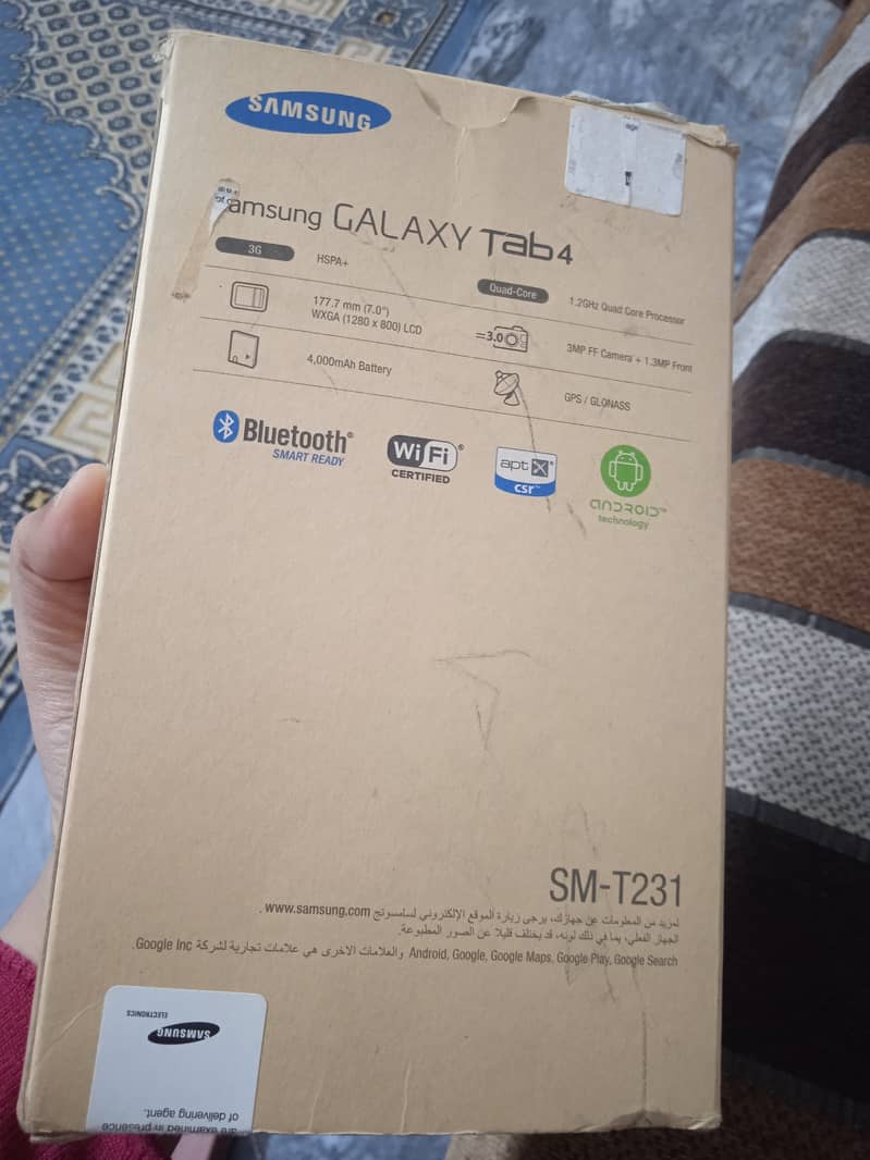 Samsung Galaxy Tab,Model :4,Made in Vietnam 2