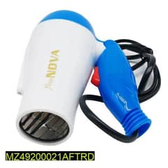 •  Material: Plastic
•  Product Type: Hair Dryer
•