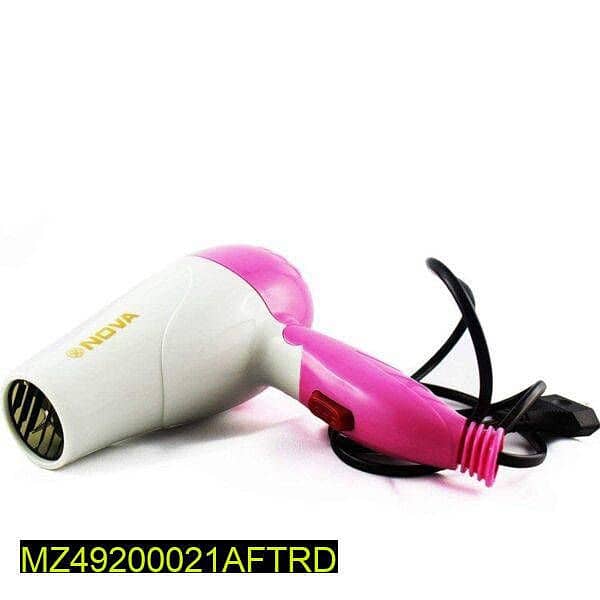 •  Material: Plastic
•  Product Type: Hair Dryer
• 2