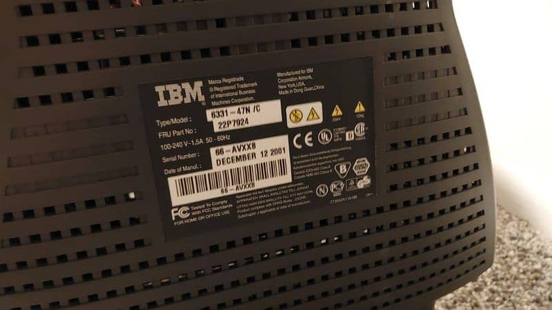 IBM MONITOR 1