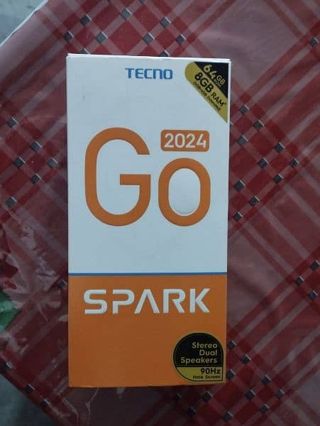 Tecno spark go 2024 4+4 64GB 5